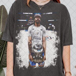 Jalen Williams Celebration With The Champions T-Shirt, Oklahoma City Basketball